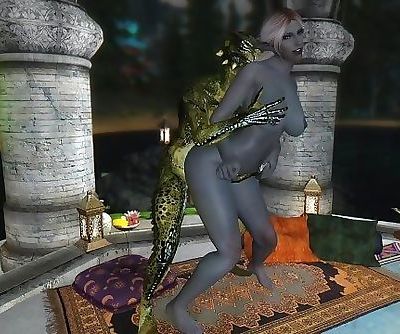 Sexy Skyrim-Argonian and..